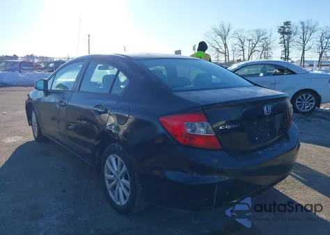2012 Honda Civic z USA, uszkodzony, nr VIN 2H6FB2F93CH510558